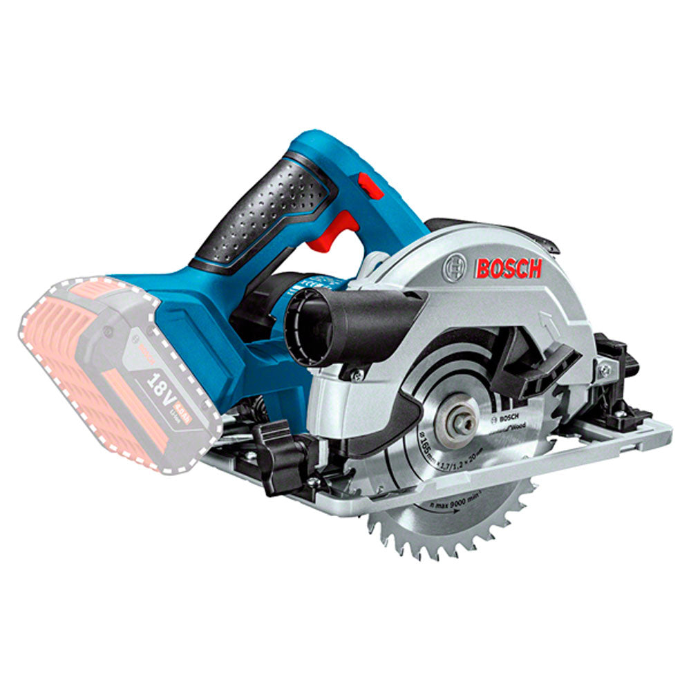 Sierra Circular inalambrica Bosch GKS 18V-57, 18V SB
