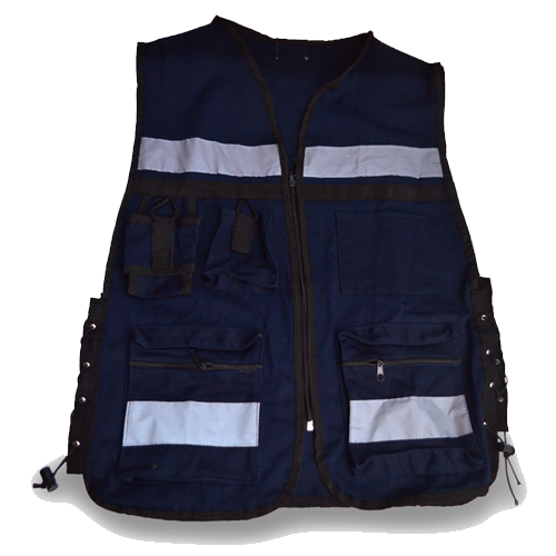 Chaleco tipo brigadista - Azul marino
