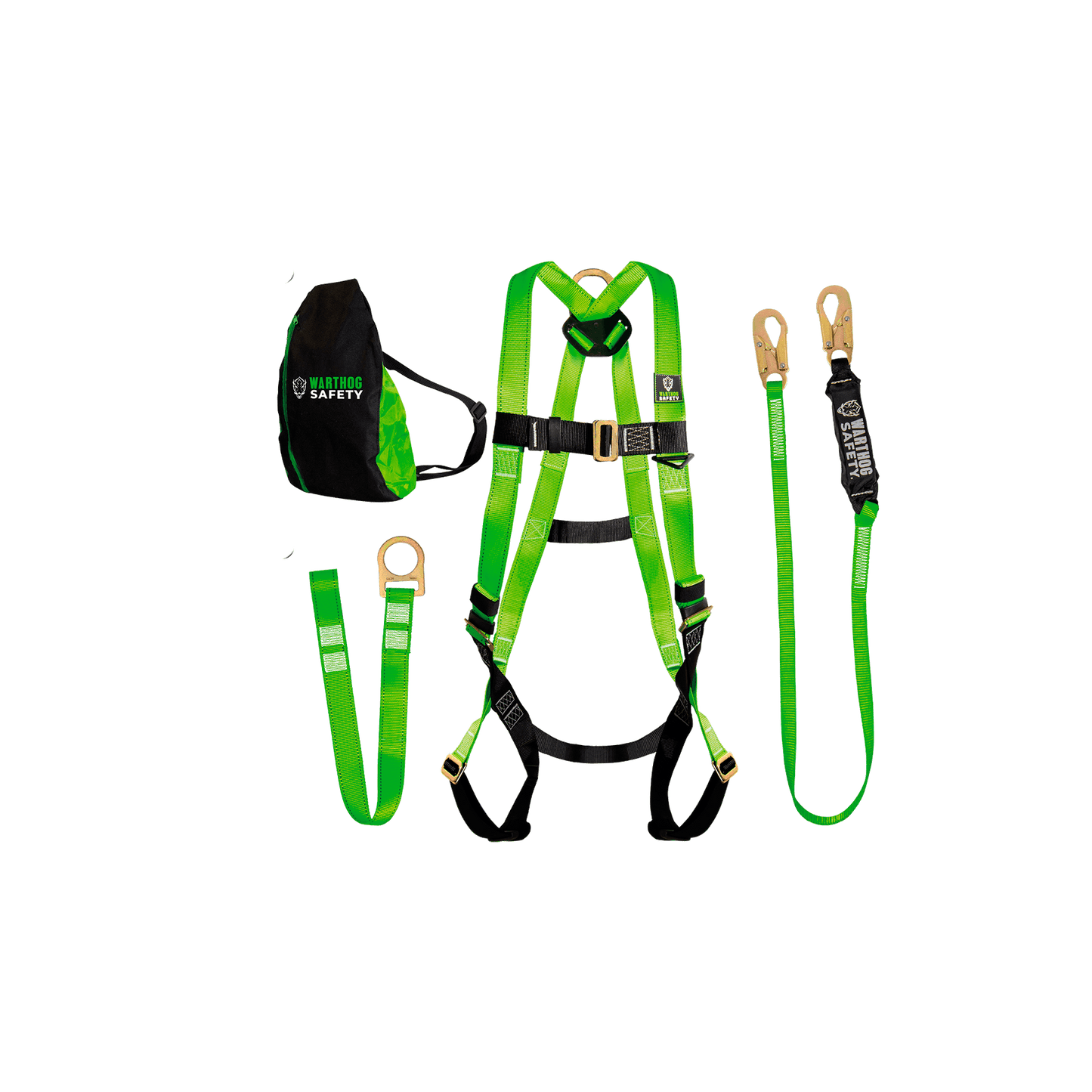 Kit de protección conta caídas, KC1-WH, WARTHOG SAFETY