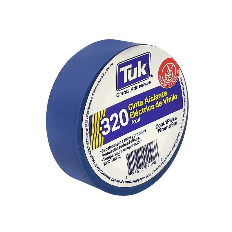 Cinta aislante TUK, 320 - Azul