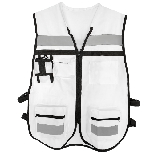 Chaleco tipo brigadista - Blanco