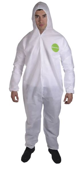 Overol Desechable con Capucha y Elástico, LK-MT428, DermaCare