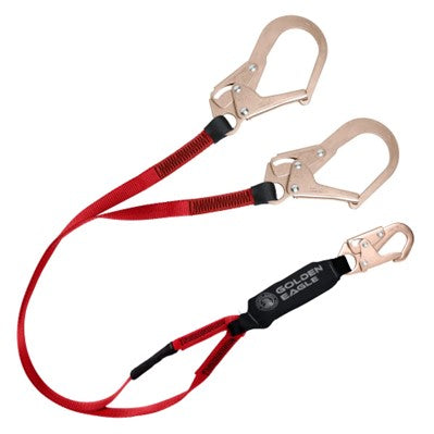 Amortiguador de impacto brazo doble de banda de poliéster de 1" de ancho, SAW-DG