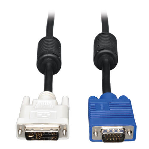 Cable para Monitor DVI-A Macho - VGA (D-Sub) Macho, Tripp Lite, 1.83 Metros