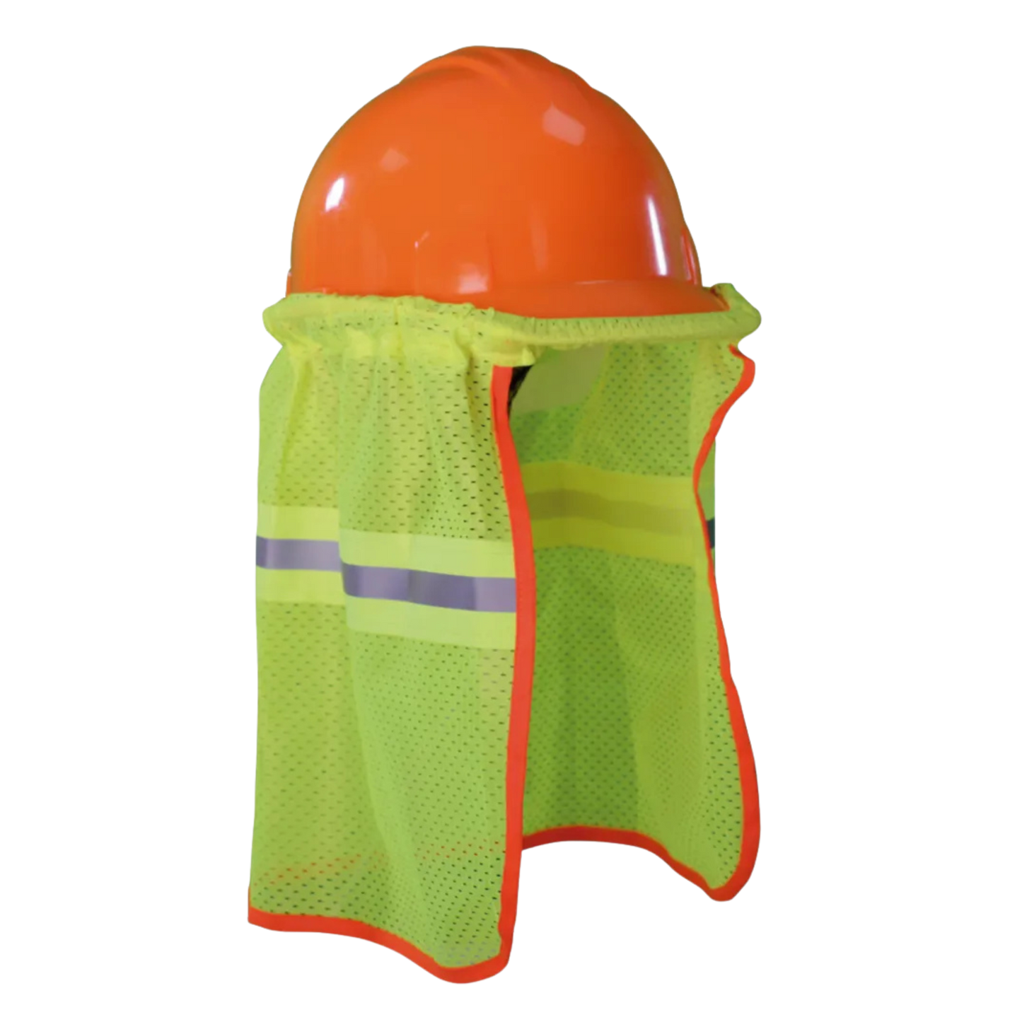 Cubre nuca con reflejante - Color amarillo alta visibilidad y 100% seguro