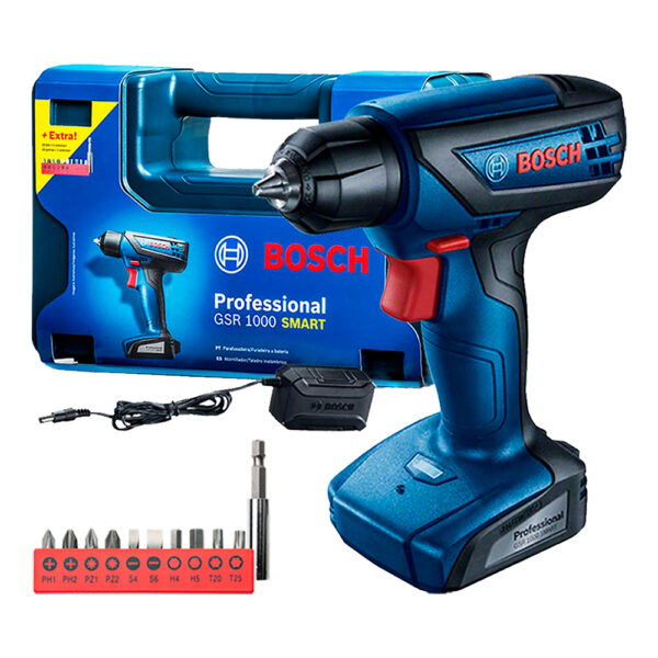 Taladro Atornillador Inalámbrico Bosch GSR 1000 Smart