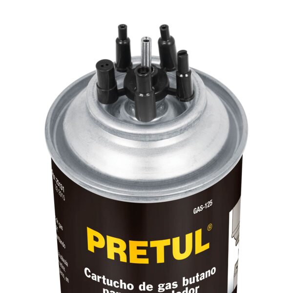 Lata de gas butano para encendedor, 125 g, PRETUL - Imagen 2
