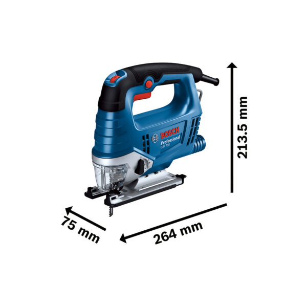 Sierra caladora Bosch, GST 750 Calidad Profesional - Imagen 4