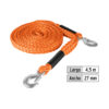 Cuerda con ganchos para remolque seguro 27 mm x 4.5 m, Truper - Imagen 3