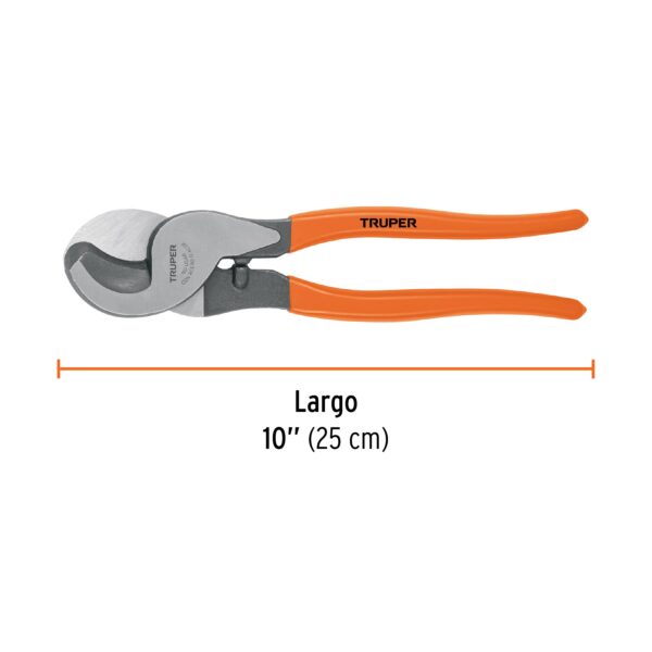 Pinza cortador multicable de 10", Truper - Imagen 3