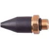 Boquilla para Pistola de Aire , Tipo de Boquilla Goma , Material de Hule/Latón , Tamaño de Entrada de 1/8" (M)NPT